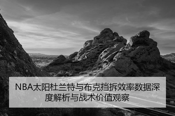 NBA太阳杜兰特与布克挡拆效率数据深度解析与战术价值观察
